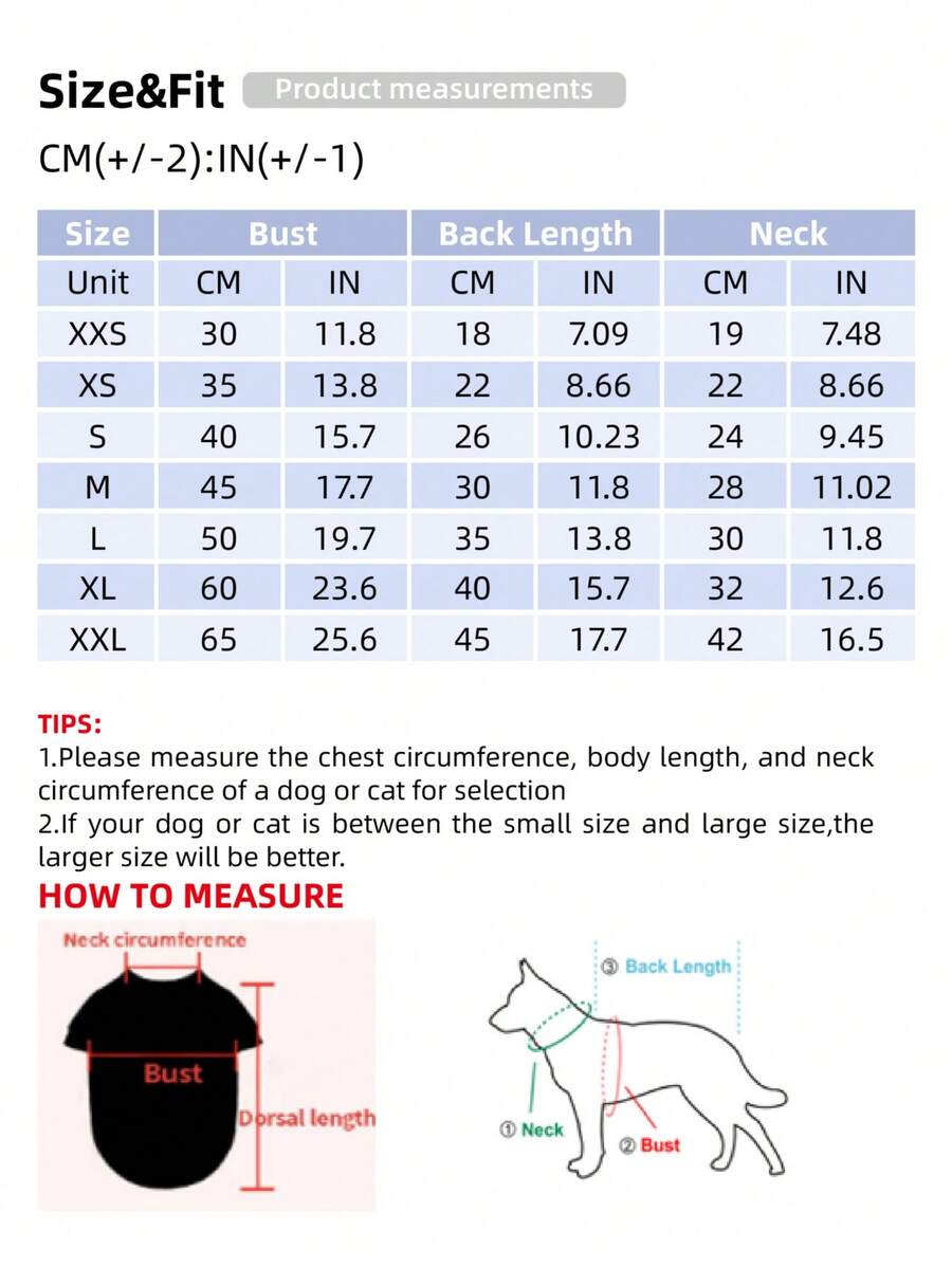1pc Red Monster Graphic Print Vest, Anti-Flea & Hair Loss, Insulation & Breathable, Suitable for Indoor & Outdoor Cats and Dogs